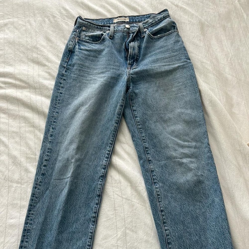 Madewell The Perfect Vintage Straight Jean - Size 25